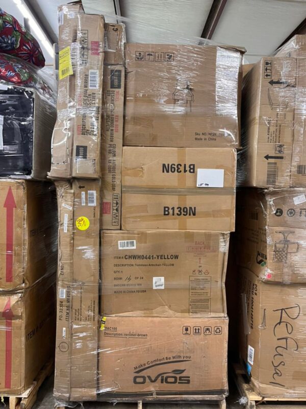 Walmart general merchandise pallets