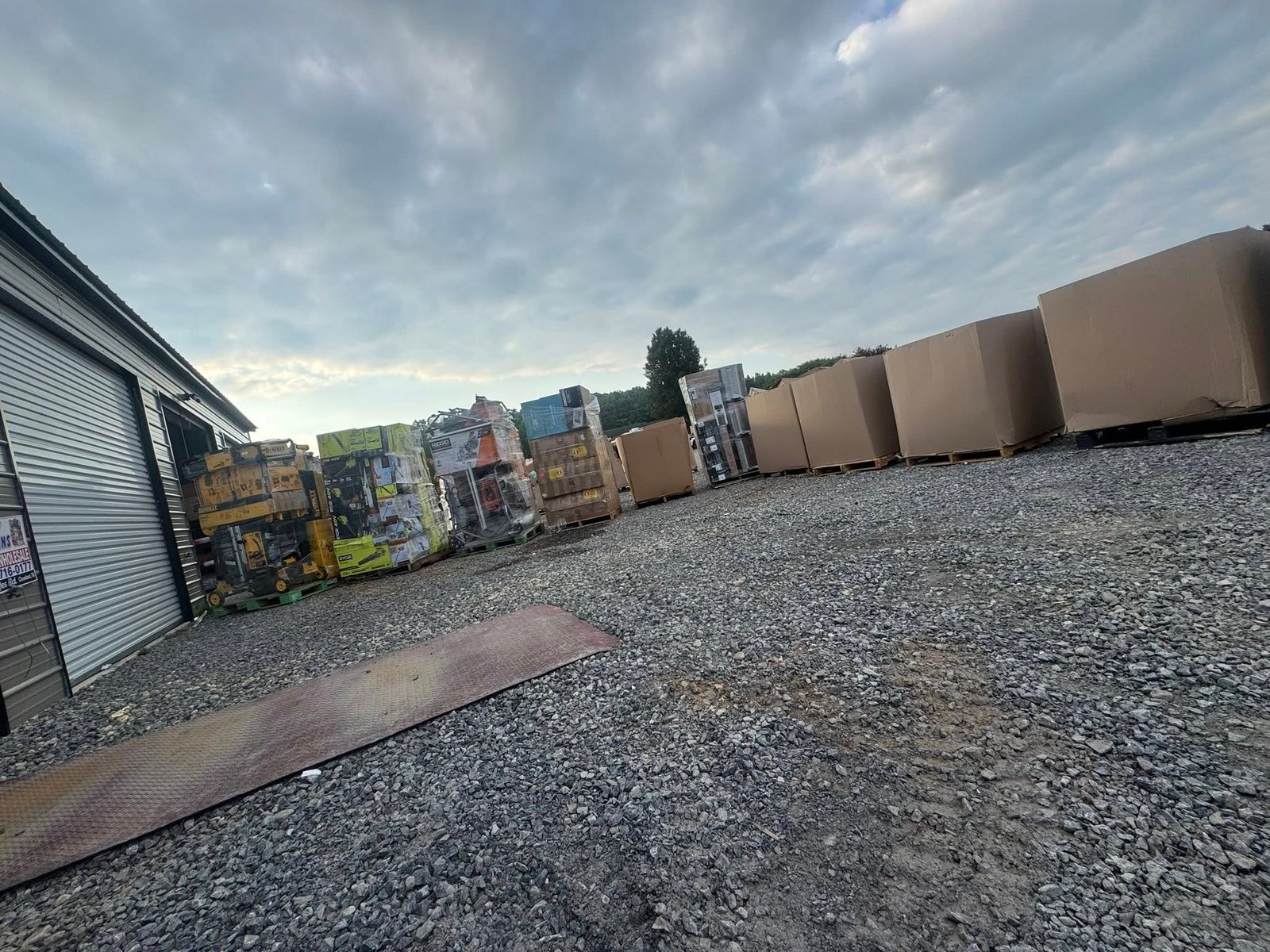 Liquidation goods prepared for reseller orders