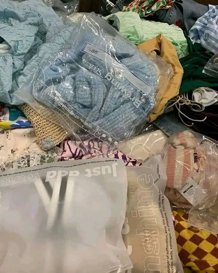 General merchandise pallet with assorted retail products