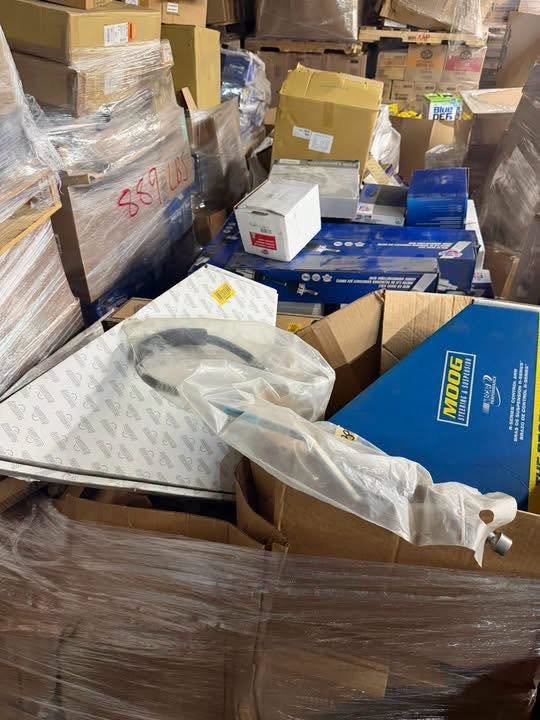 Loading dock prepared for pallet freight