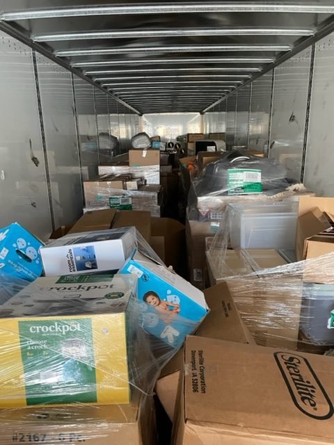 Warehouse team preparing wholesale orders
