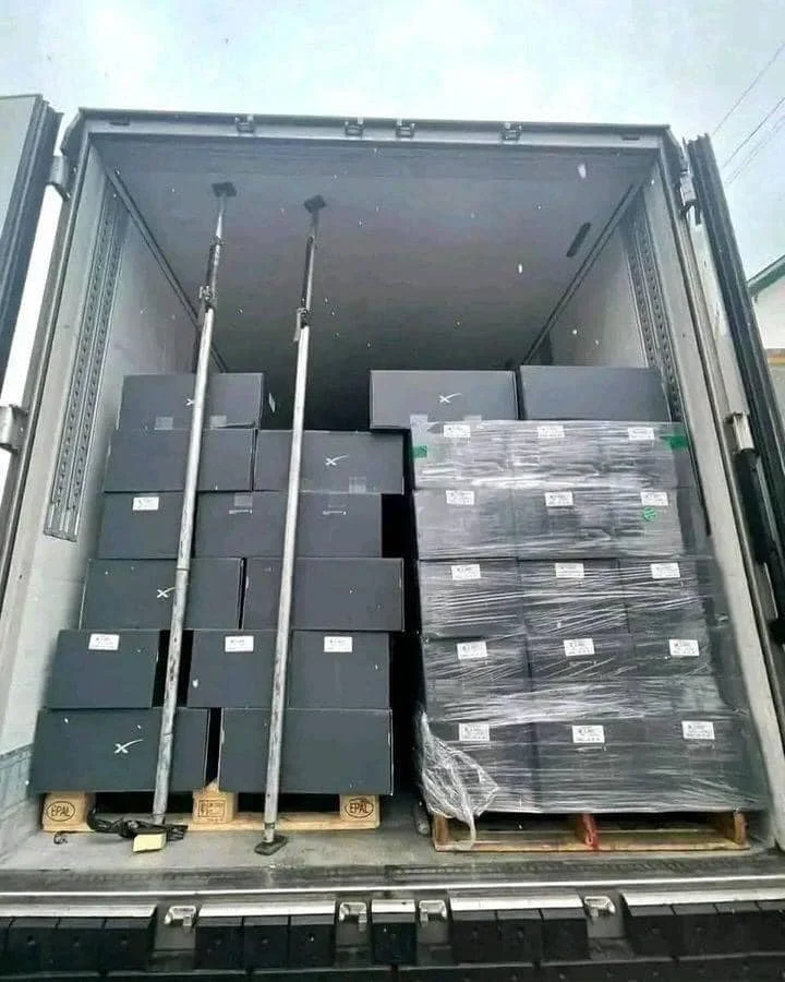 Children's toys packed in bulk cartons