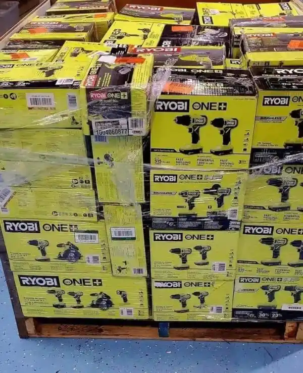 Wholesale Ryobi Tool Pallet (55–70+ Pieces)