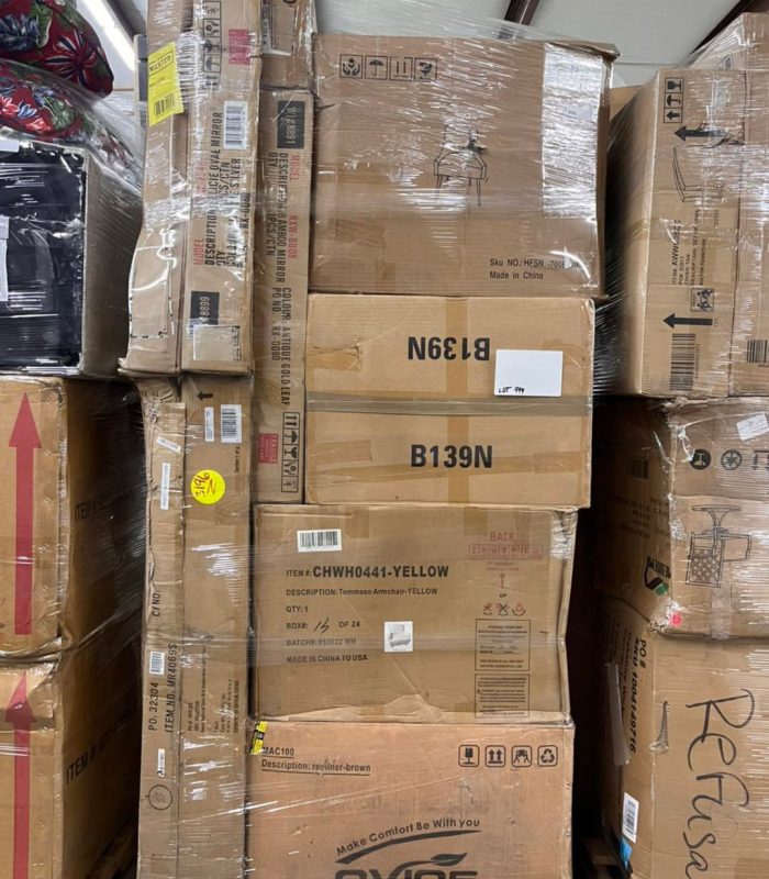 Walmart general merchandise pallets