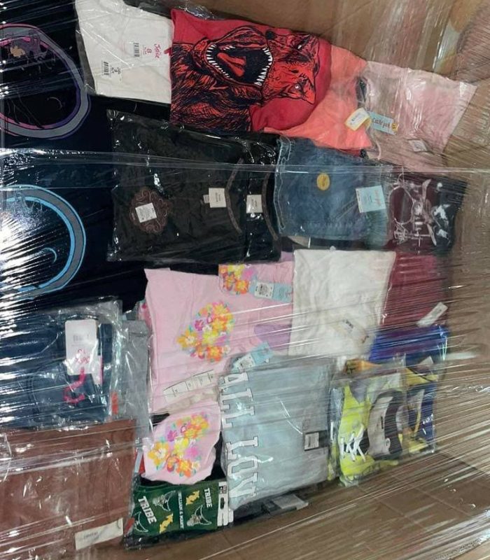 Clothing & Apparel Pallets