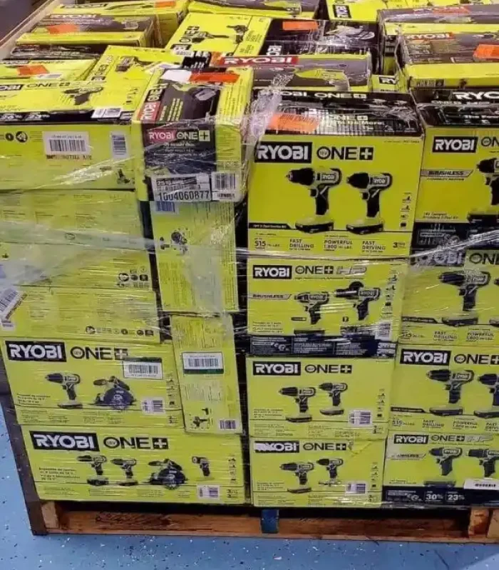 Wholesale Ryobi Tool Pallet (55–70+ Pieces)