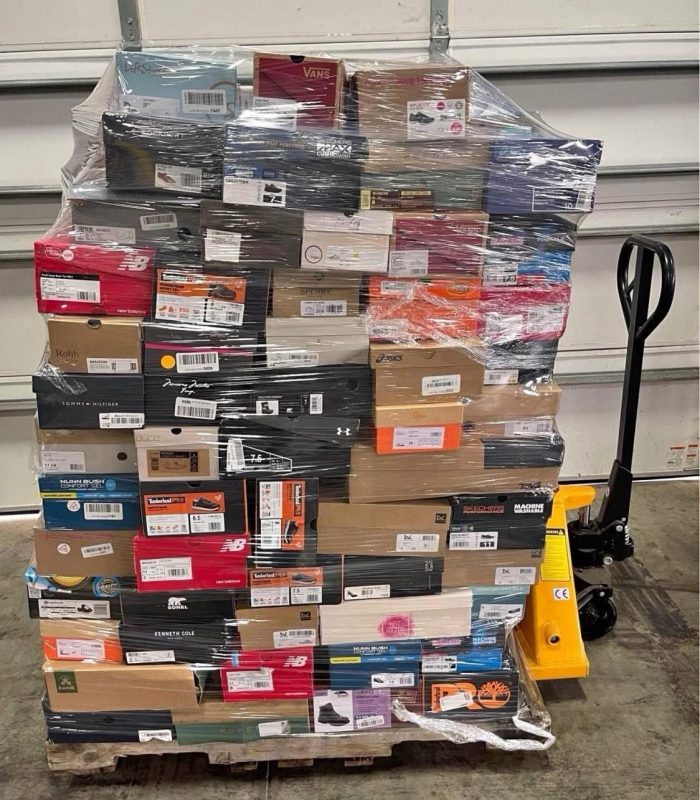 Mixed Sneakers Pallet | 200 Pairs Wholesale Athletic Shoes Bulk Deals