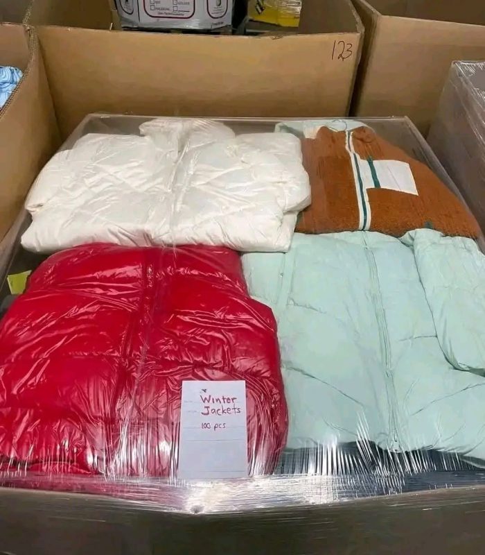 Wholesale Winter Jackets Pallet (100 Pieces)